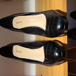 Black Aldo heels